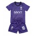 Echipament fotbal Al-Hilal Neymar Jr #10 Tricou Treilea 2024-25 pentru copii maneca scurta (+ Pantaloni scurti)